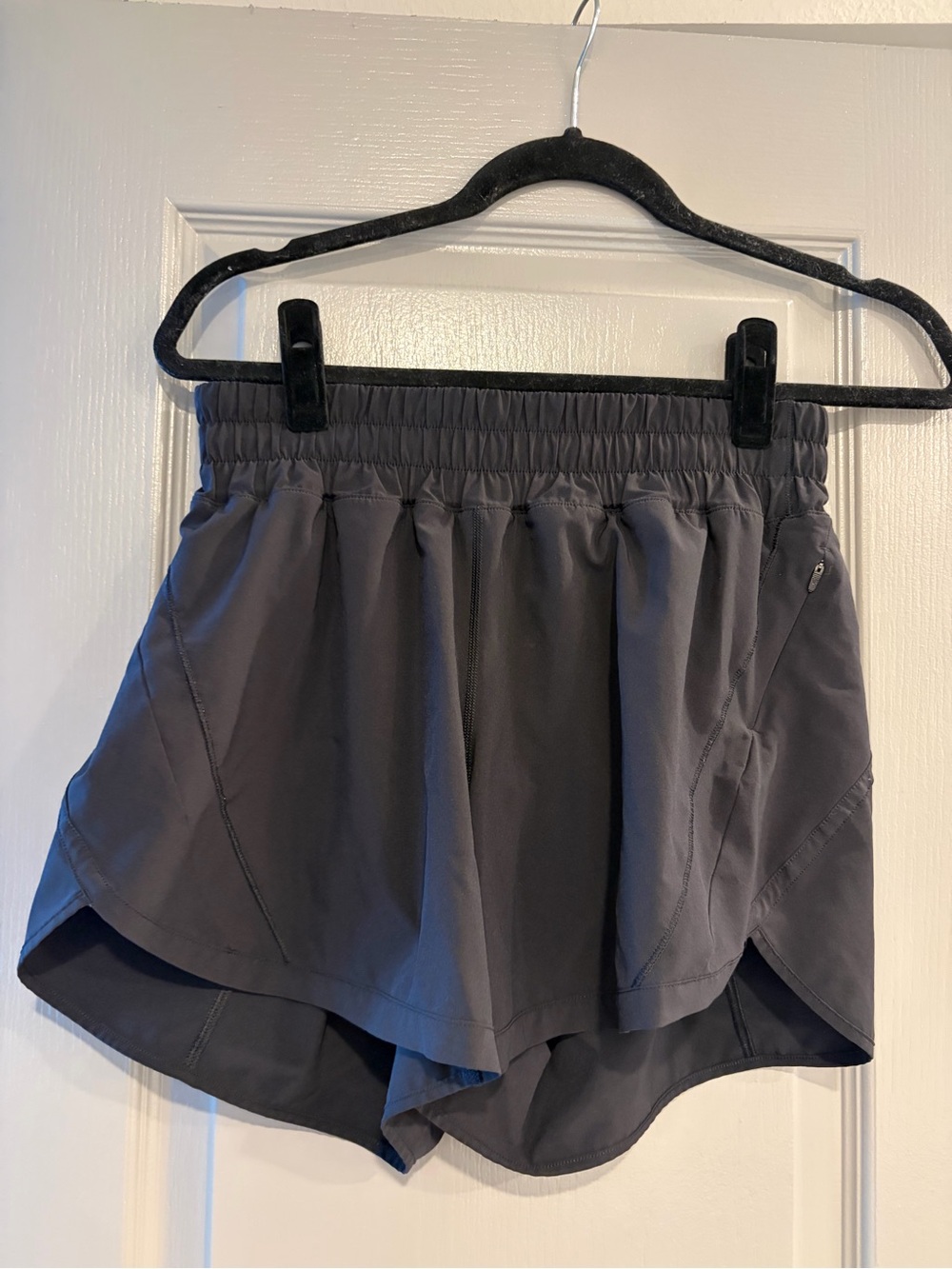 Women’s lululemon Active Layered Running Shorts - black